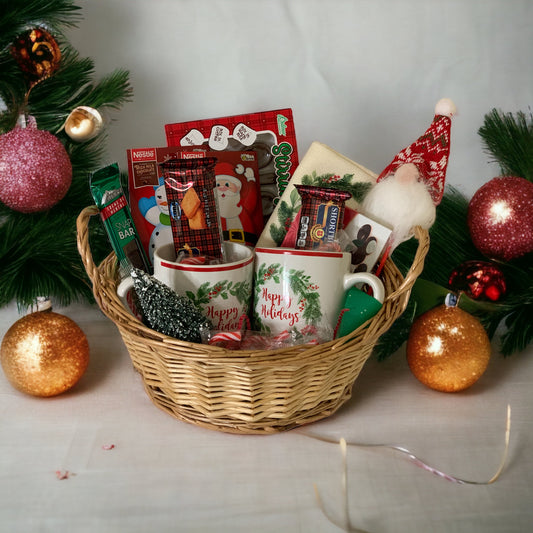 Christmas Hot Cocoa Gift Basket